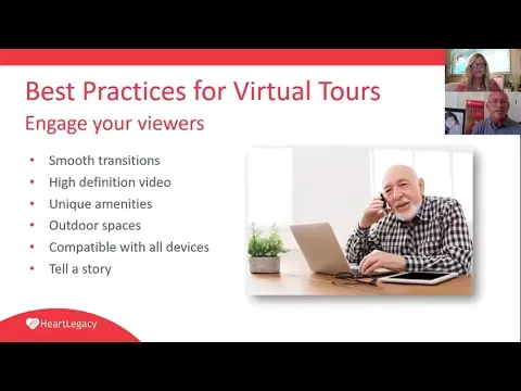 Virtual Tour Webinar-SeniorLivingGuide.com Educational Series, Ep. 1