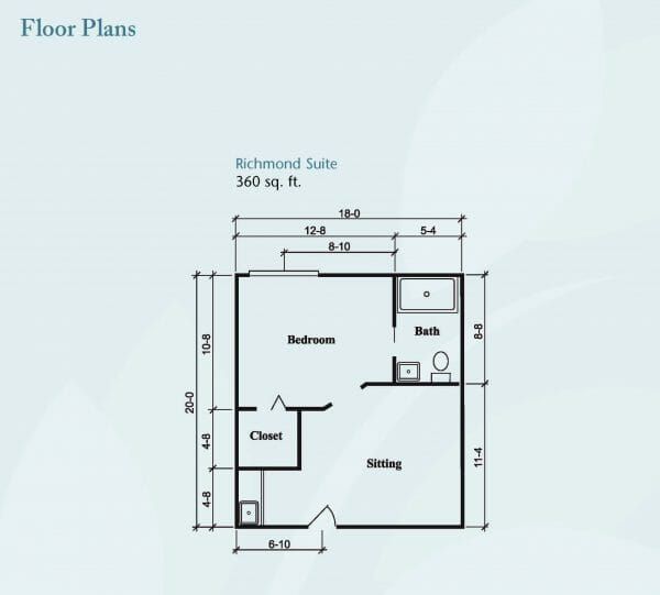Brookdale of Longmont floor plan 2