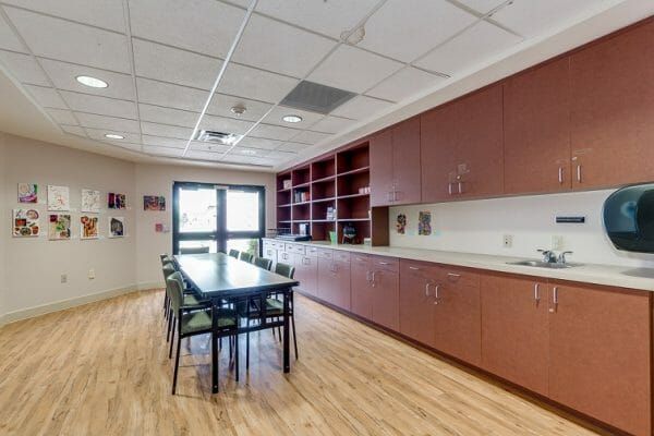 Activity and craft room in Hawthorn Court at Ahwatukee
