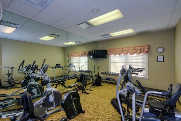 Fitness center in Aston Gardens at Sun City Center