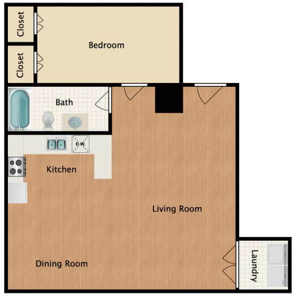 Zen Senior Living Tranquility floor plan