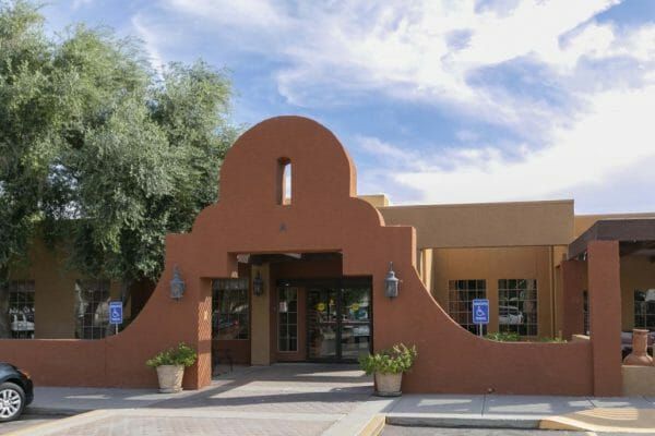 Entrance to Chandler Health Care