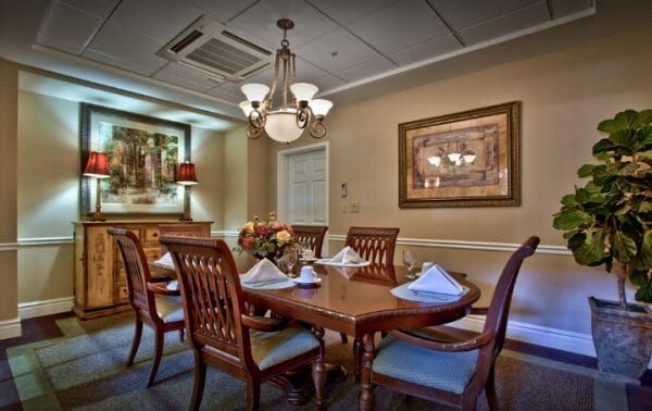 The Heritage Tradition private dining room
