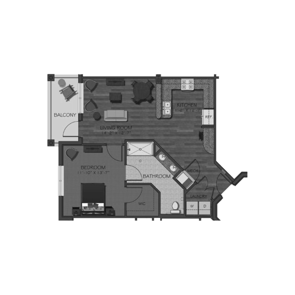 Sumter Senior Living floor plan 2