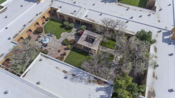 Aerial view of Chandler Health Care