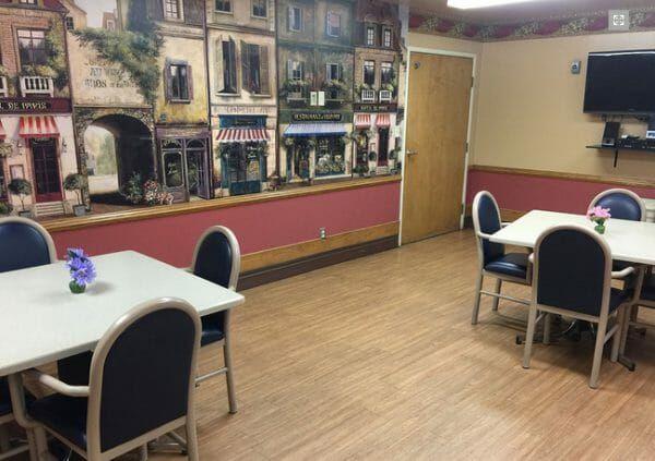 San Luis Care Center community dining room