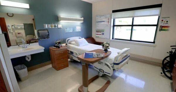 Encompass Health Rehabilitation Hospital of Miami patient room