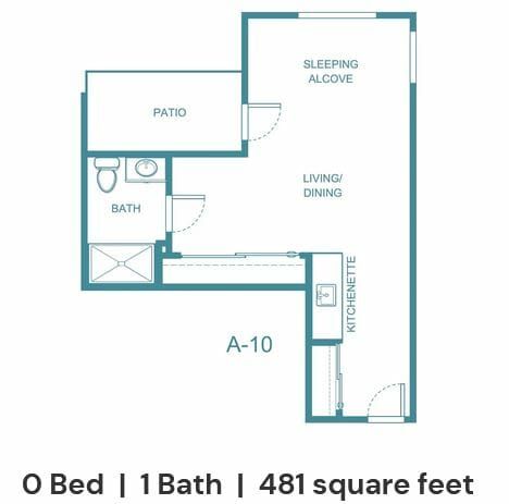 A-10 Floor Plan at Shasta Estates