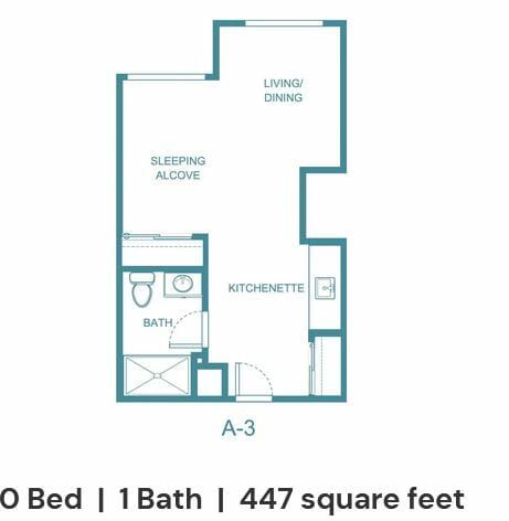 A-3 Floor Plan at Shasta Estates