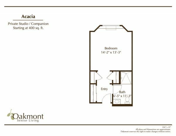 Oakmont of Stockton Acacia floor plan