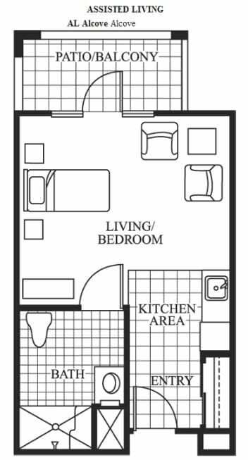 Alcove Floor Plan