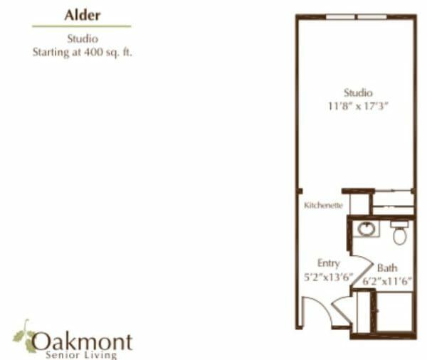 Alder Floor Plan at Oakmont of Santa Clarita