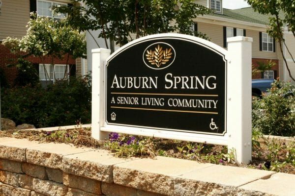 Auburn Spring Sign
