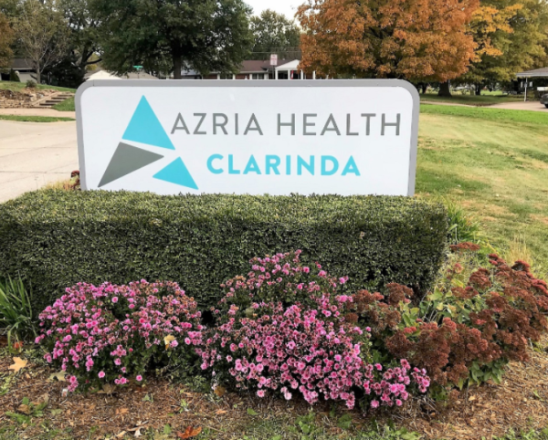 Azria Health Clarinda Sign