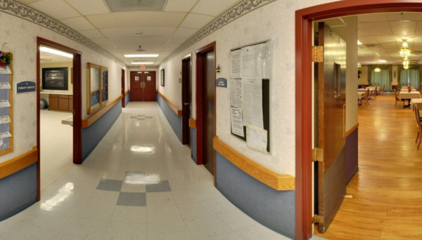 Azria Health Prairie Ridge Hallway