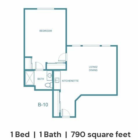 B-10 Floor Plan at Shasta Estates