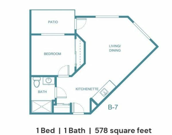 B-7 Floor Plan at Shasta Estates