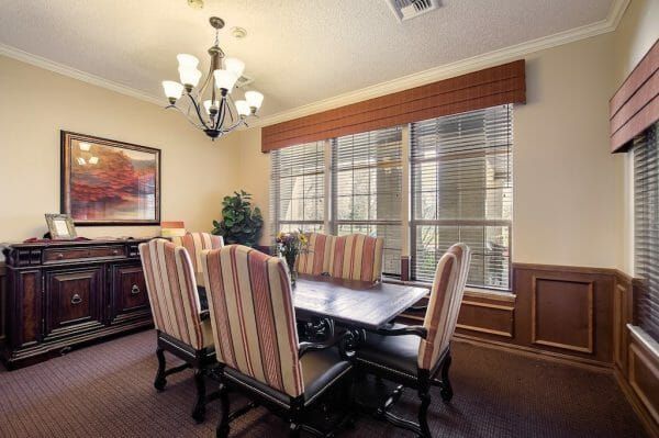 Private Dining Room at Pacifica Senior Living Bakersfield