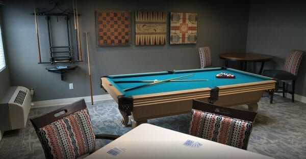 Billiard Lounge at The Springs of Escondido