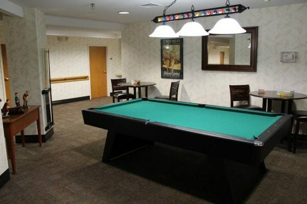 Miller's Merry Manor - Portage billiards lounge