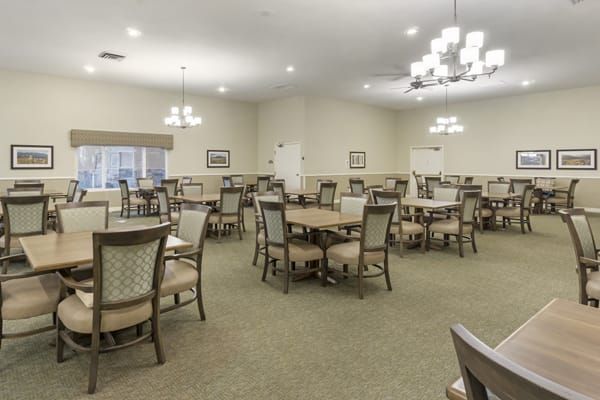 Brookdale Federal Way's resident dining room