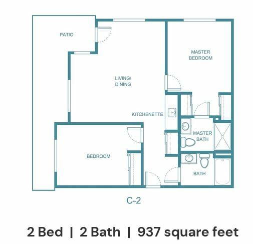 C-2 Floor Plan at Shasta Estates