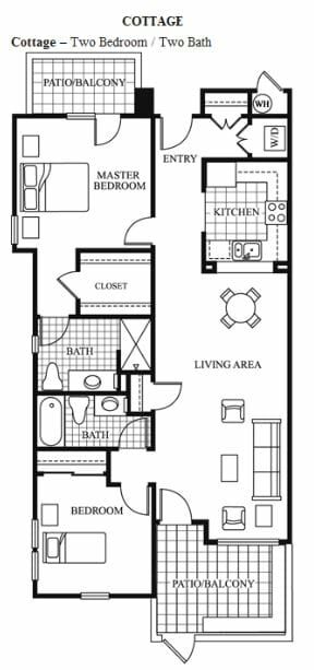Cottage Floor Plan at Maravilla