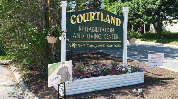 Courtland Rehabilitation & Living Center Sign