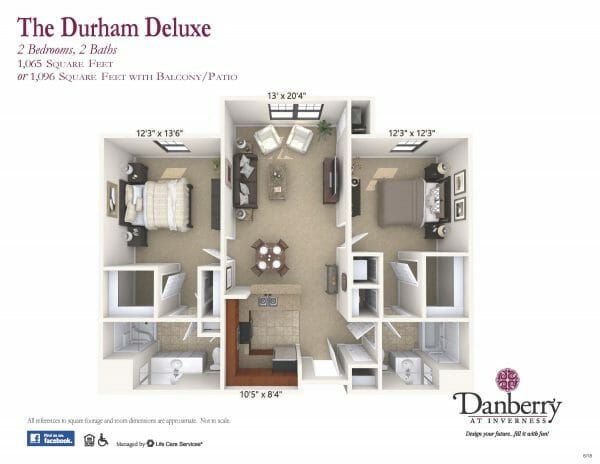 Danberry At Inverness durham deluxe 2 floor plan