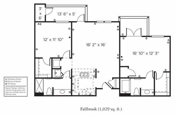 Fallbrook Floor Plan at The Remington Club