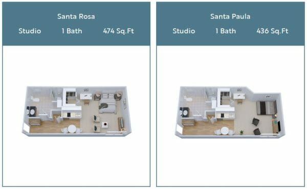 Santa Rosa and Santa Paula Floor Plan at Cypress Place
