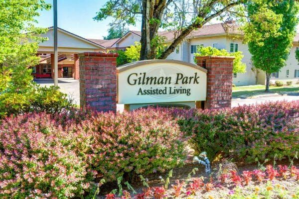 Gilman Park Assisted Living Sign