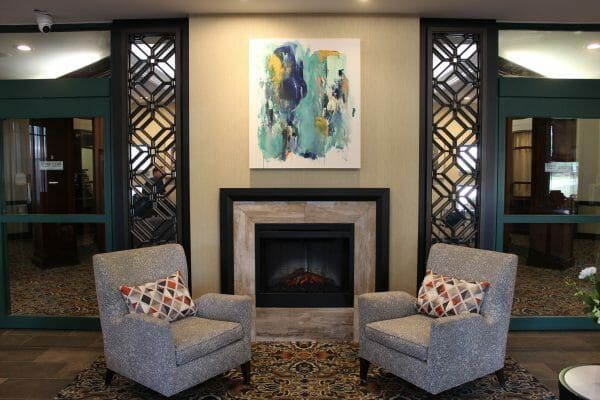 Lincolnwood Place Fireplace