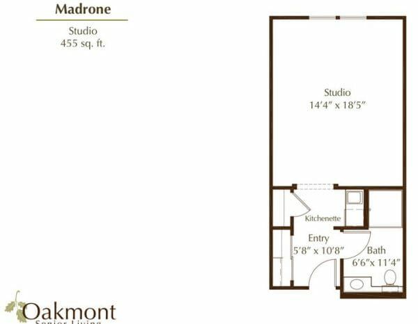 Madrone Floor Plan at Oakmont of San Antonio