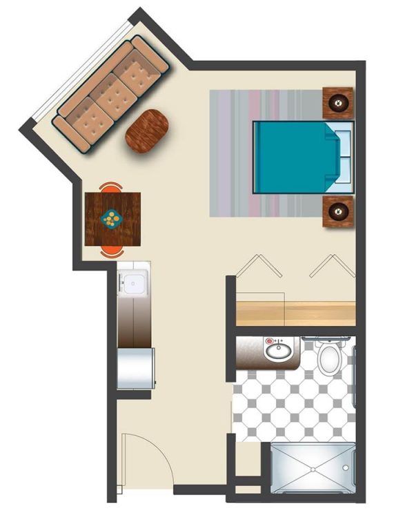 Maple Ridge by Bonaventure studio floor plan