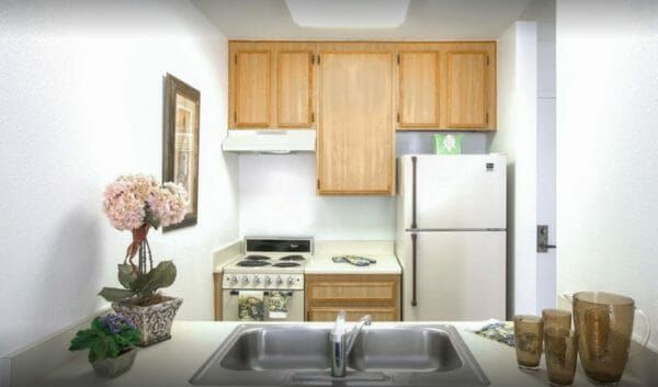 Model Kitchenette at The Springs of Escondido