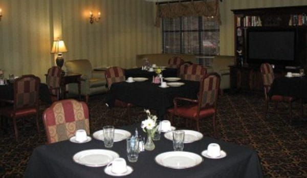 NHC Greenville dining rooms
