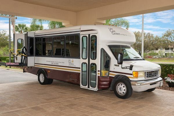 Life Care Center of New Port Richey shuttle bus