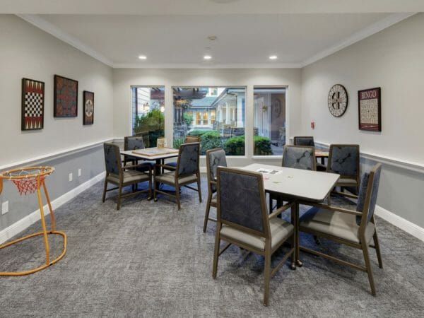 Card and game room in Oakmont of Brookside