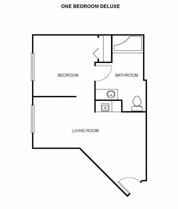 Paramount Court Senior Living floor plan 3