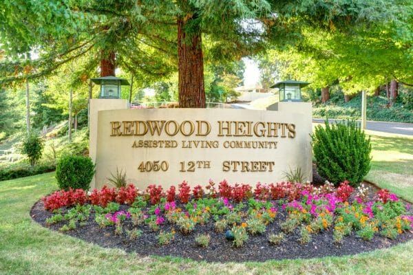 Redwood Heights Sign