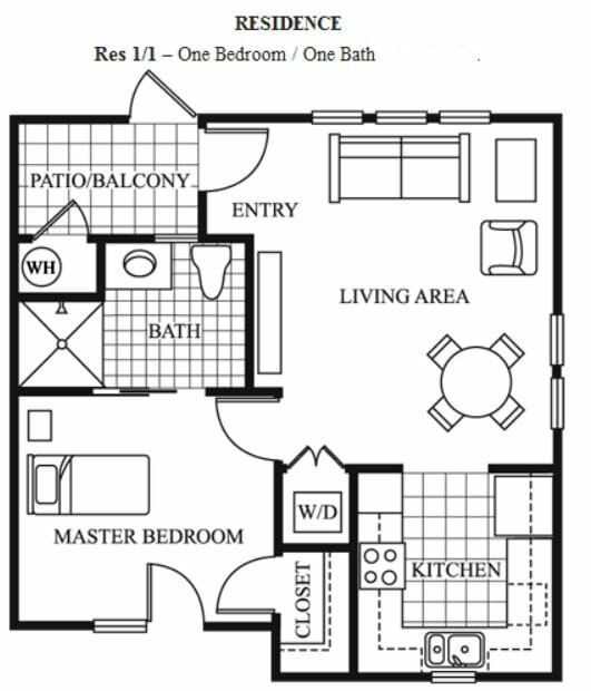 Residence Floor Plan at Maravilla
