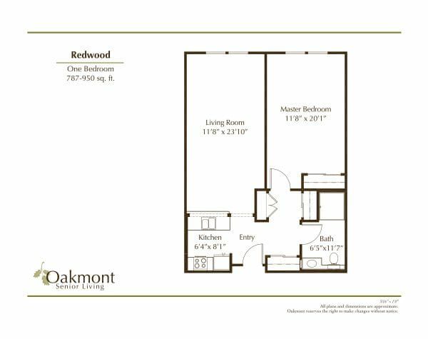 Oakmont of Folsom Floor Plan