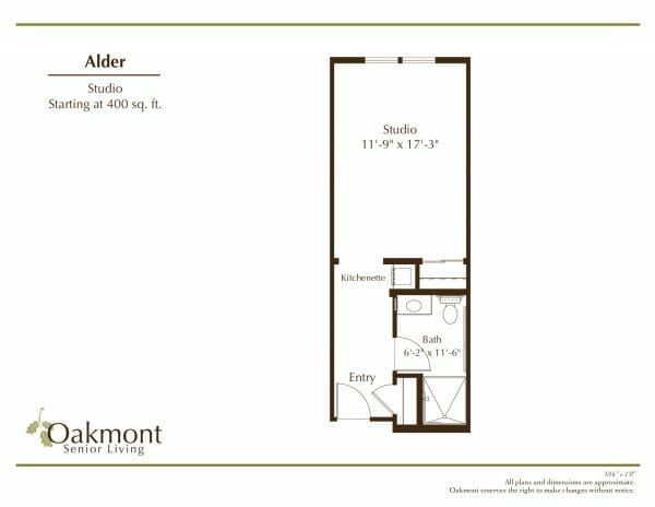 Oakmont of El Dorado Hills Alder floor plan
