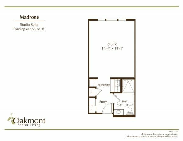 Oakmont of El Dorado Hills Madrone floor plan