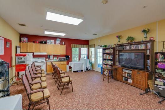 Entertainment room at Orchard Park