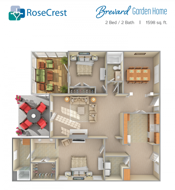 RoseCrest IL Floor Plan2