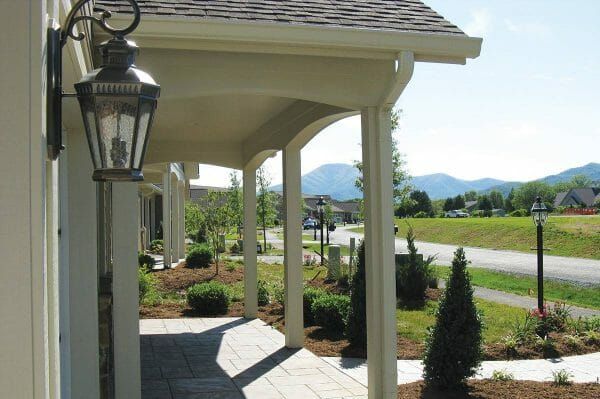 RoseWood Village at Wintergreen Porch View