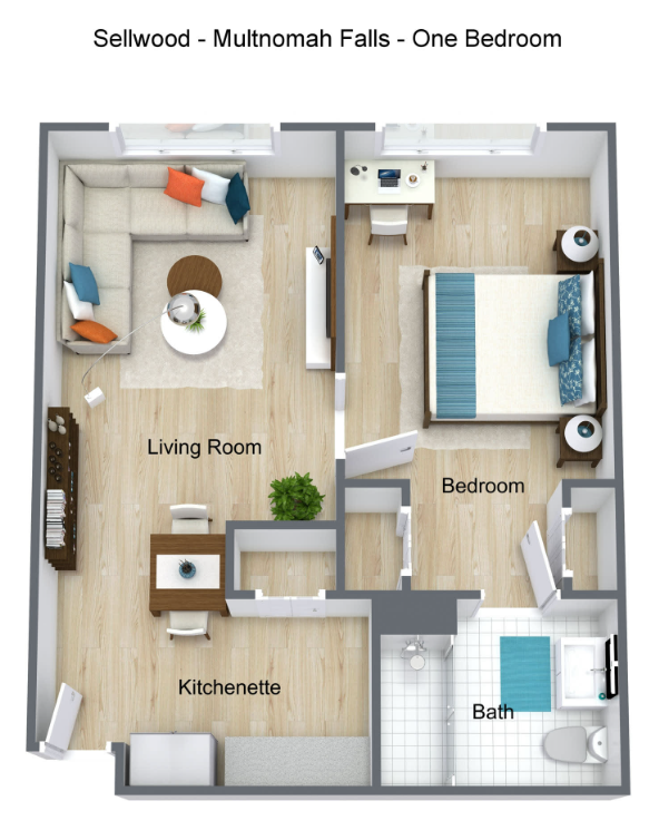 Sellwood Senior Living Floor Plan2