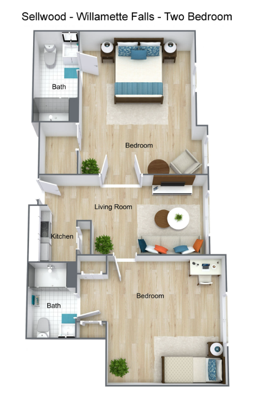 Sellwood Senior Living Floor Plan3
